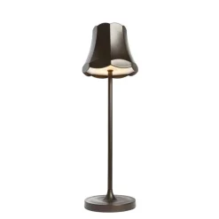 Set mit 2 Retro-Tischleuchten Dunkelbronze wiederaufladbar IP44 - Granny