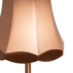 Set mit 2 Retro-Tischleuchten Kupfer wiederaufladbar IP44 - Granny