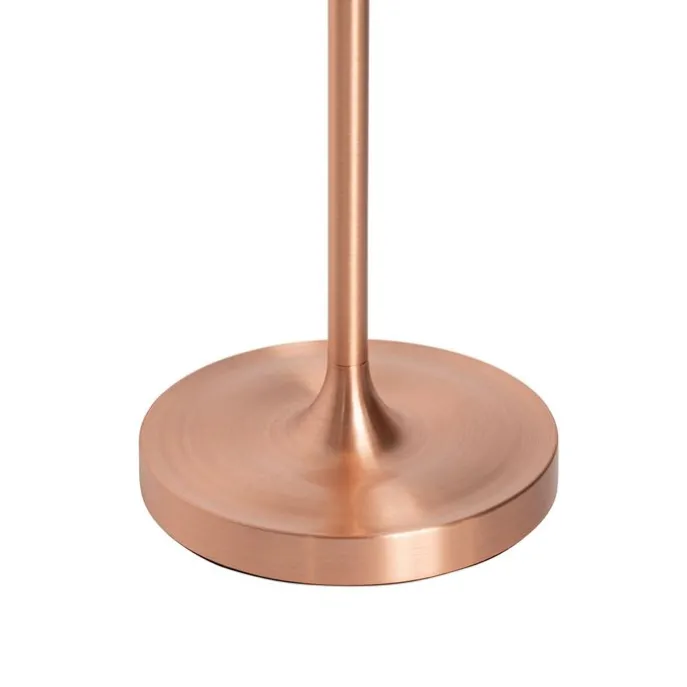 Set mit 2 Retro-Tischleuchten Kupfer wiederaufladbar IP44 - Granny