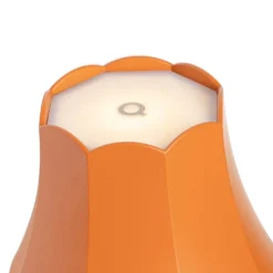 Set mit 2 Retro-Tischleuchten orange wiederaufladbar IP44 - Granny