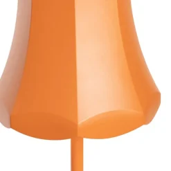 Set mit 2 Retro-Tischleuchten orange wiederaufladbar IP44 - Granny