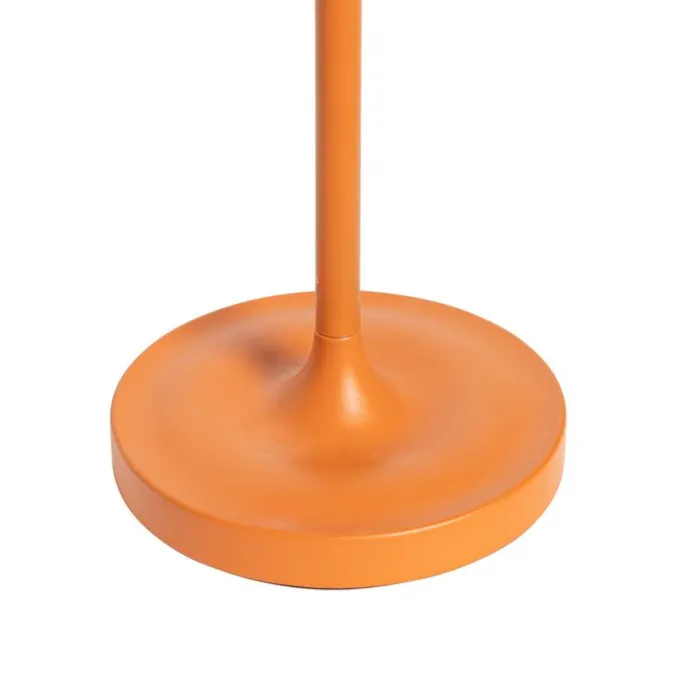 Set mit 2 Retro-Tischleuchten orange wiederaufladbar IP44 - Granny