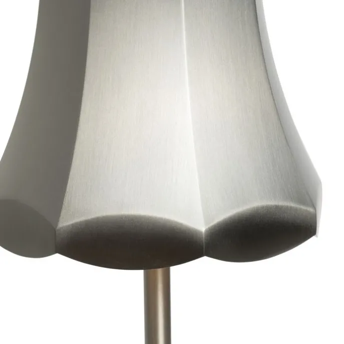 Set mit 2 Retro-Tischleuchten Gunmetal wiederaufladbar IP44 - Granny