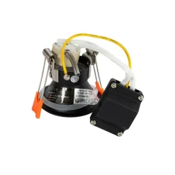 Set mit 6 schwarzen Einbauleuchten GU10 35 mm IP44 - Dept