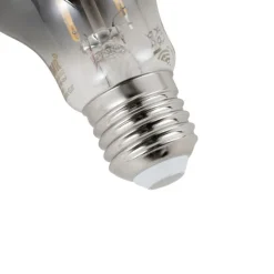 Set mit 5 Smart Dimmbare LED-Glühbirnen E27 A60 Rauchglas 4,9 W 150 lm 1800 K