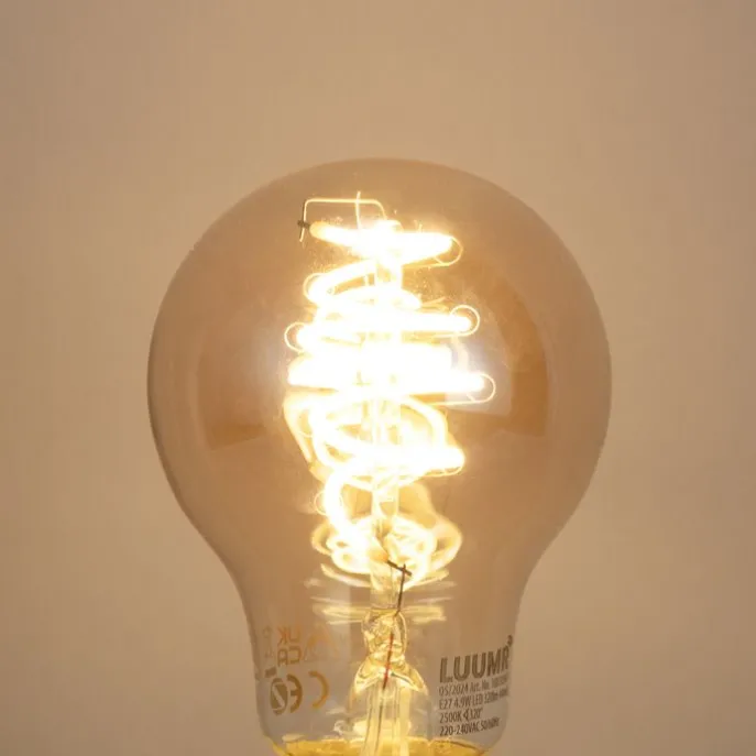 Set mit 5 Smart E27 Dimmbar LED Glühbirne A60 Bernstein 4.9W 320lm 2500K