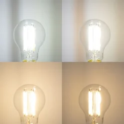 Set mit 5 Smart E27 Dimmbare LED-Glühbirnen A60 Klar 7W 806lm 2700-6500K