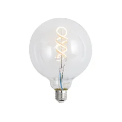 Set mit 5 Smart E27 Dimmbare LED-Glühbirnen G125 RGBW 4W 250lm 2700K