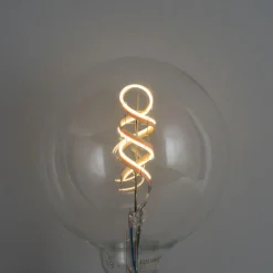 Set mit 5 Smart E27 Dimmbare LED-Glühbirnen G125 RGBW 4W 250lm 2700K