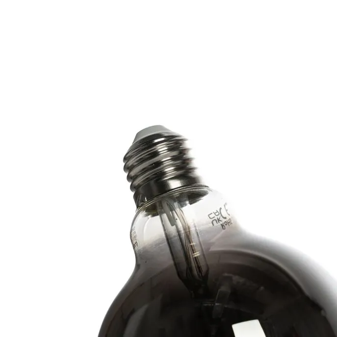 Set mit 5 Smart E27 LED-Glühbirnen G95 Rauch 4W 60lm 1800-3000K