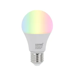 Set mit 3 smarten E27 dimmbaren LED-Glühbirnen A60 9W 806 lm 2700K-6500K inkl. Zigbee Smart Hub