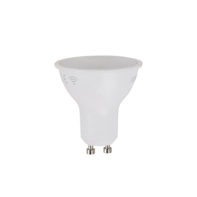 Set mit 5 smarten GU10 50mm dimmbaren LED-Lampen Opal 7W 630 lm 4000K