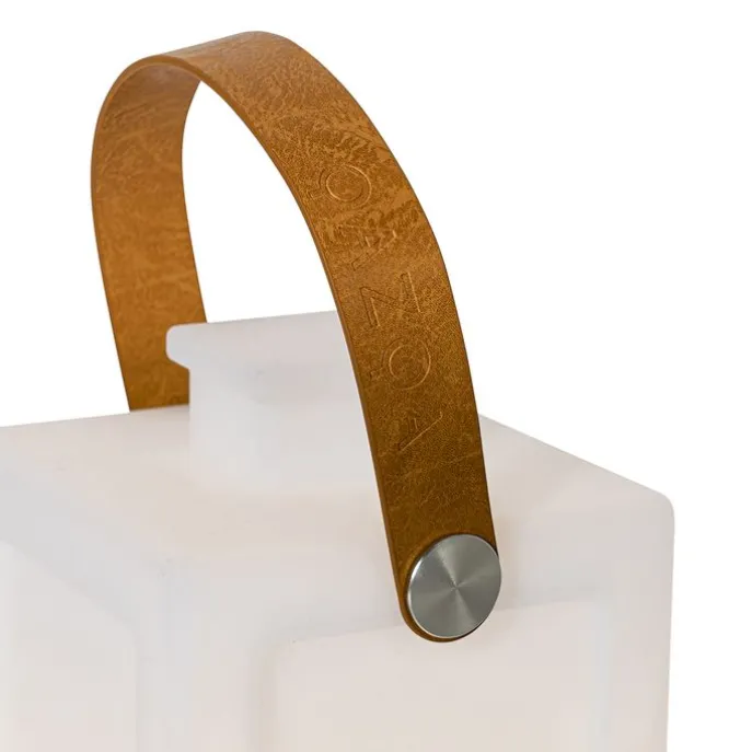 Set mit 2 Tischlampen mit weißem Flammeneffekt, wiederaufladbar, IP44 – Stard