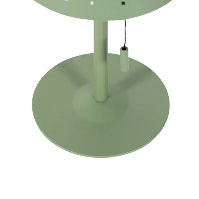 Set mit 2 Tischleuchten grün inkl. LED 3-stufig dimmbar wiederaufladbar und solarbetrieben - Ferre