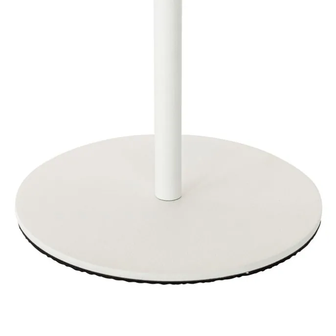 Set mit 2 Tischleuchten weiß mit Dimmer und wiederaufladbarem RGBW - Murdock