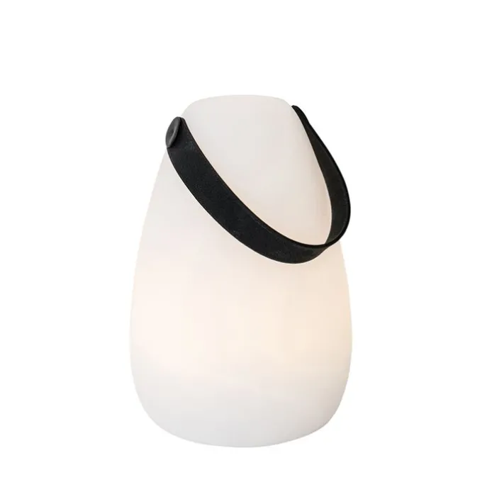 Set mit 2 Tischleuchten weiß RGBW wiederaufladbar IP54 - Pion