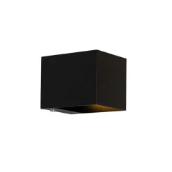 Set mit 2 Wandleuchten Schwarz mit Dimmer Wiederaufladbar - Joris