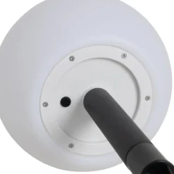 Set mit 3 weißen Außen-Stehleuchten inkl. LED Solar IP44 - Ludger