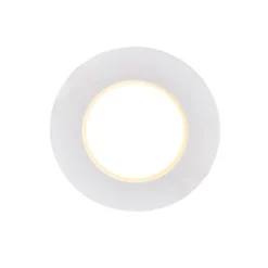 Set mit 12 weißen Einbauleuchten inkl. Dim-to-Warm LED 7W IP65 - Blanca