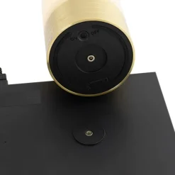 Set mit 2 wiederaufladbaren goldenen RGBW Tischleuchten - Alessia