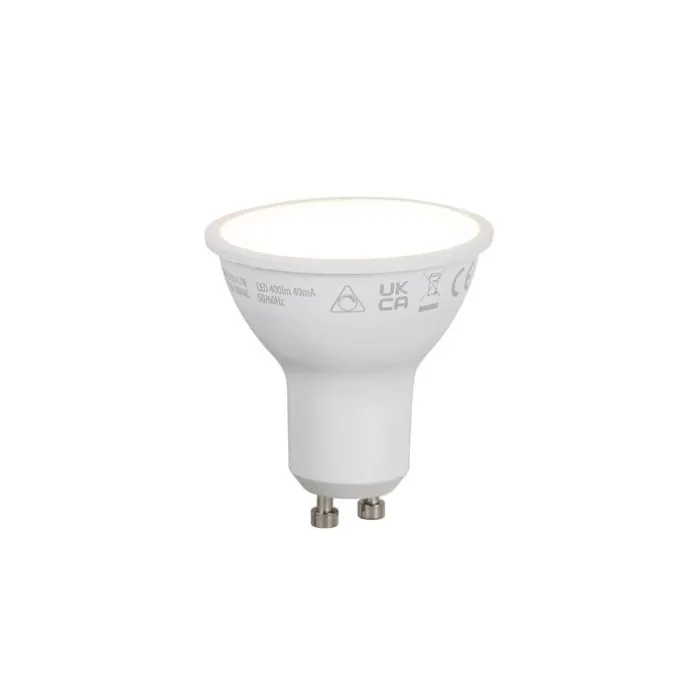 Set mit intelligenten, dimmbaren GU10-LED-Lampen 4,7 W 400 lm 2700K-6500K inkl. Zigbee Smart Hub