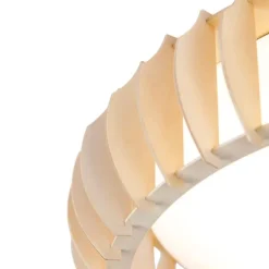 Skandinavische Deckenleuchte Beige 60cm inkl. LED - Monte