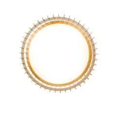 Skandinavische Deckenleuchte Beige 60cm inkl. LED - Monte