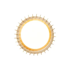 Skandinavische Deckenleuchte Beige 40cm inkl. LED - Monte