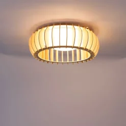 Skandinavische Deckenleuchte Beige 40cm inkl. LED - Monte