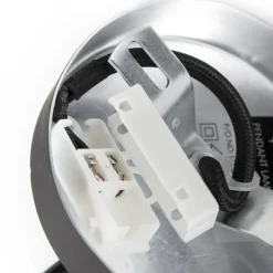 Skandinavische Hängelampe schwarz mit weißer 2-Schicht - Claudius