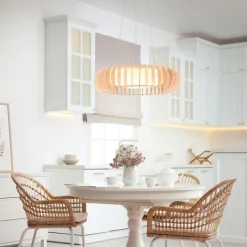 Skandinavische Hängelampe Beige inkl. LED - Monte