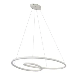 Skandinavische Hängelampe Beige 110cm inkl. LED 3-Stufen Dimmbar - Circuit