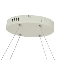 Skandinavische Hängelampe Beige 110cm inkl. LED 3-Stufen Dimmbar - Circuit