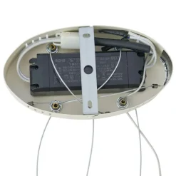 Skandinavische Hängelampe Beige 110cm inkl. LED 3-Stufen Dimmbar - Circuit