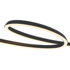 Skandinavische Hängelampe schwarz 110cm inkl. LED 3-Stufen-Dimmbar - Circuit