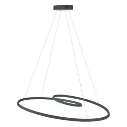 Skandinavische Hängelampe schwarz 110cm inkl. LED 3-Stufen-Dimmbar - Circuit