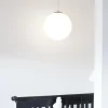 Skandinavische Hängelampe Opalglas 50cm - Ball 50
