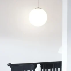 Skandinavische Hängelampe Opalglas 50cm - Ball 50