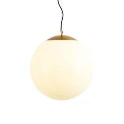 Skandinavische Hängelampe Opalglas 40 cm - Ball 40