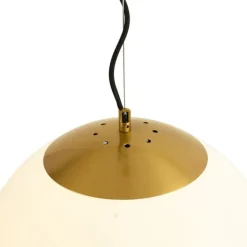 Skandinavische Hängelampe Opalglas 40 cm - Ball 40