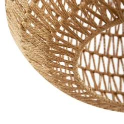 Skandinavische Hängelampe braun 45cm - Lina Natural