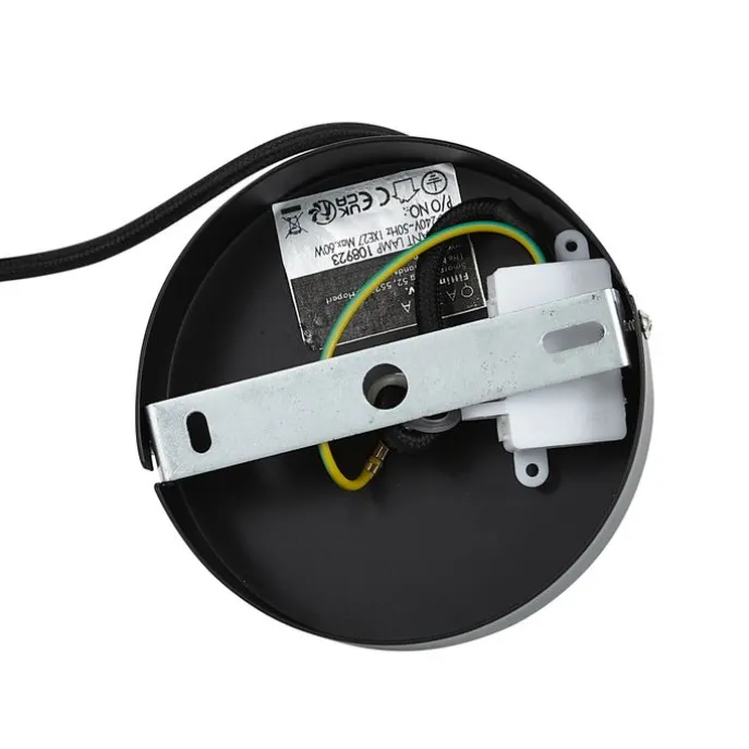 Skandinavische Hängelampe braun 45cm - Lina Natural