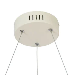 Skandinavische Hängelampe Beige 72cm inkl. LED 3-Stufen-Dimmbar - Circuit