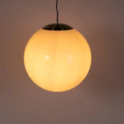 Skandinavische Hängelampe Opalglas 50 cm - Ball 50