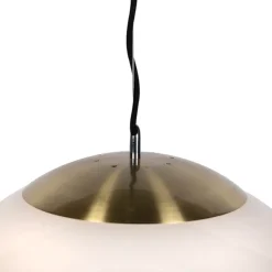 Skandinavische Hängelampe Opalglas 50 cm - Ball 50