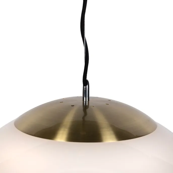 Skandinavische Hängelampe Opalglas 50 cm - Ball 50