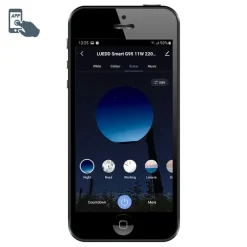 Smart Außenleuchte Grau 25 cm IP65 inkl. LED - Nura