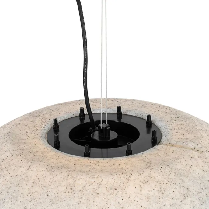 Smart Außenleuchte Grau 77 cm IP44 inkl. LED - Nura