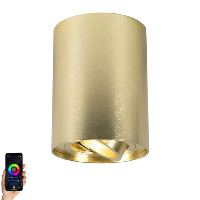 Smart Design Spot Gold inkl. GU10 WiFi Lichtquelle - Rondoo Up