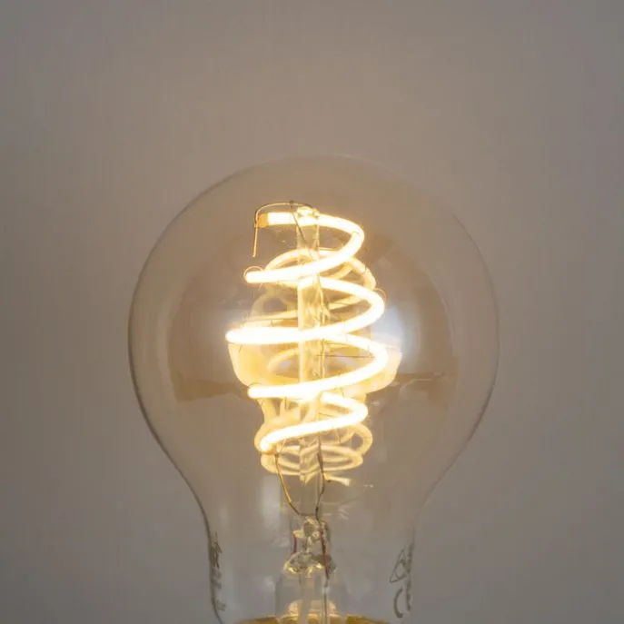 Smart Dimmbare LED-Glühbirne E27 A60 Bernstein 4,9W 320lm 2500K